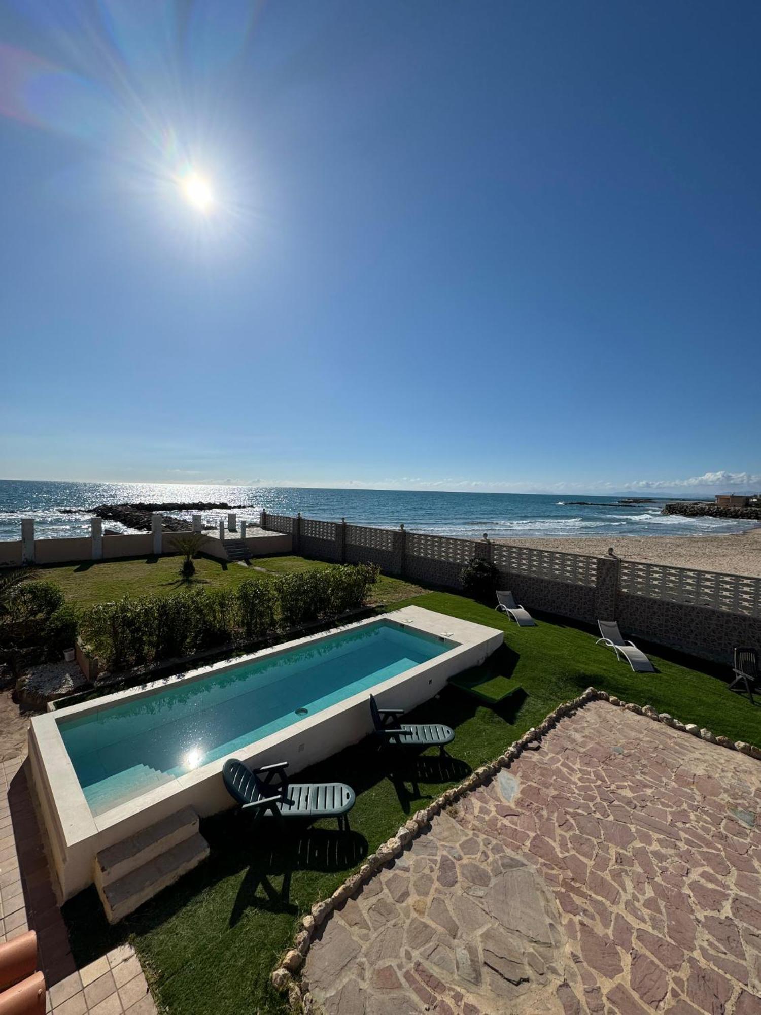 Oasis En La Playa: Piscina Y Relax Villa Cullera Exterior photo